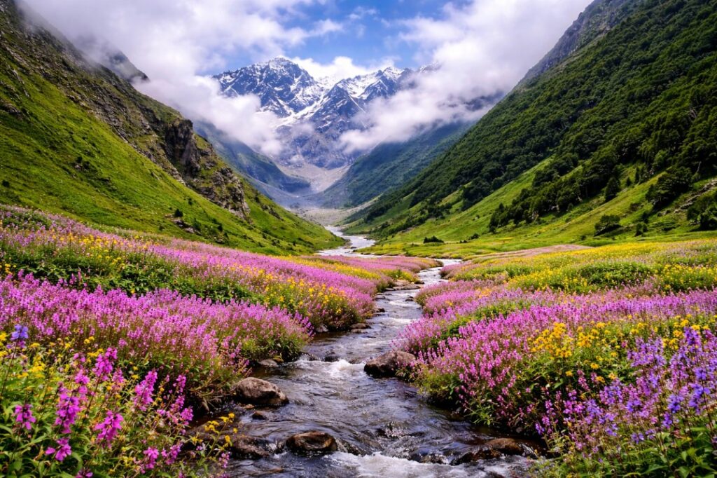 valley of flowers trek Dream go himalayas