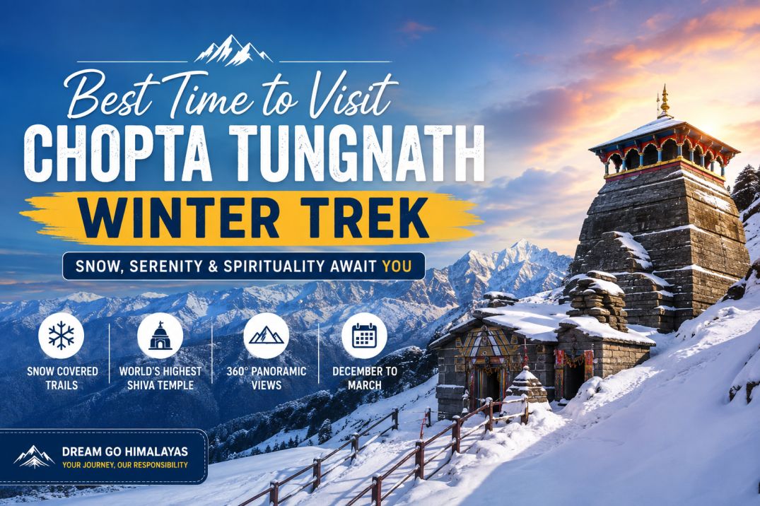 You are currently viewing Best Time to Visit Chopta Tungnath Winter Trek: The Ultimate 2026 Guide